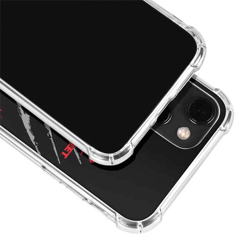 Nightmare on Elm Street Freddy Krueger Slash iPhone 13 Clear Case