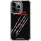 Nightmare on Elm Street Freddy Krueger Slash iPhone 13 Pro Clear Case