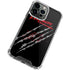Nightmare on Elm Street Freddy Krueger Slash iPhone 13 Pro Clear Case