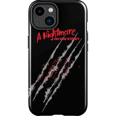 Nightmare on Elm Street Freddy Krueger Slash iPhone 14 Plus Impact Case