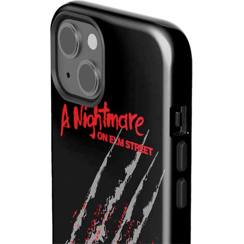Nightmare on Elm Street Freddy Krueger Slash iPhone 15 Plus Impact Case