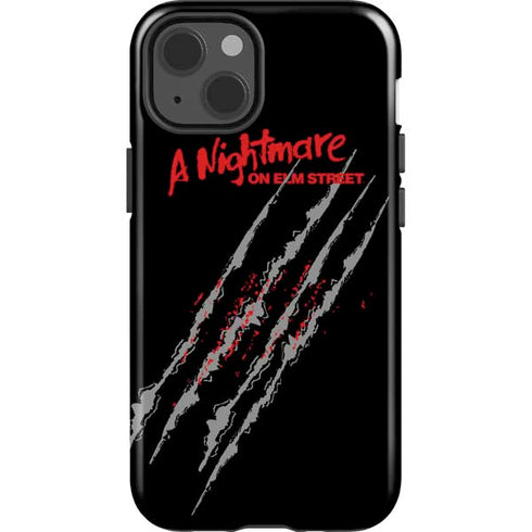 Nightmare on Elm Street Freddy Krueger Slash iPhone 15 Impact Case