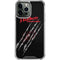 Nightmare on Elm Street Freddy Krueger Slash iPhone 14 Pro Max Clear Case