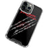 Nightmare on Elm Street Freddy Krueger Slash iPhone 14 Pro Max Clear Case