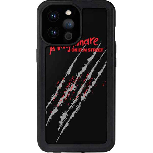 Nightmare on Elm Street Freddy Krueger Slash iPhone 14 Pro Max Waterproof Case