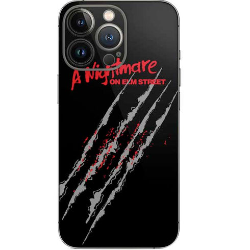 Nightmare on Elm Street Freddy Krueger Slash iPhone 14 Pro Skin