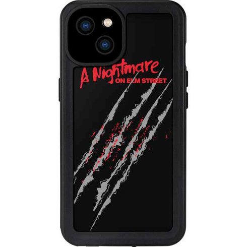 Nightmare on Elm Street Freddy Krueger Slash iPhone 15 Plus Waterproof Case