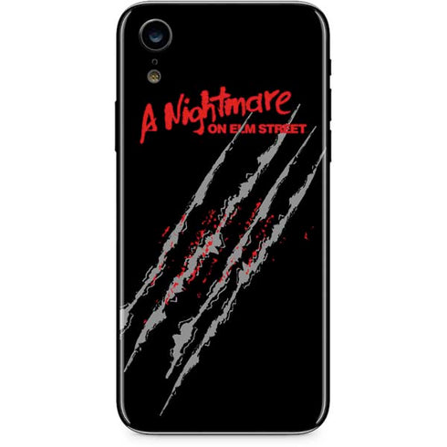 Nightmare on Elm Street Freddy Krueger Slash iPhone XR Skin