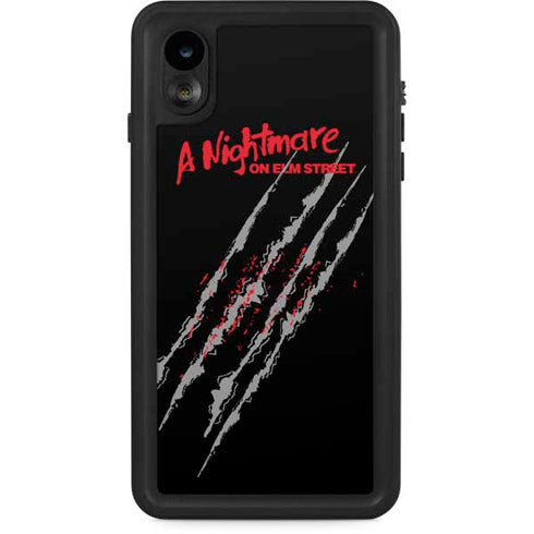 Nightmare on Elm Street Freddy Krueger Slash iPhone XR Waterproof Case