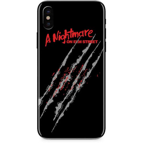 Nightmare on Elm Street Freddy Krueger Slash iPhone XS Skin