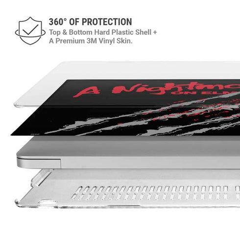 Nightmare on Elm Street Freddy Krueger Slash MacBook Air 15in (2023-2025) Case plus Skin