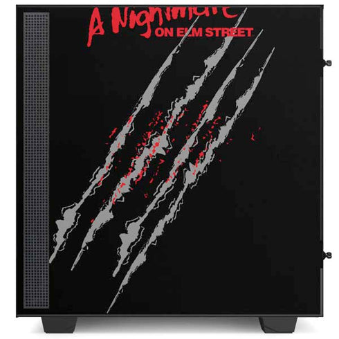 Nightmare on Elm Street Freddy Krueger Slash NZXT H510 Compact ATX Mid-Tower Case Skin