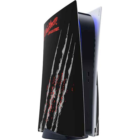 Nightmare on Elm Street Freddy Krueger Slash PS5 Console Skin