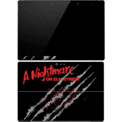 Nightmare on Elm Street Freddy Krueger Slash Surface Pro 4 Skin