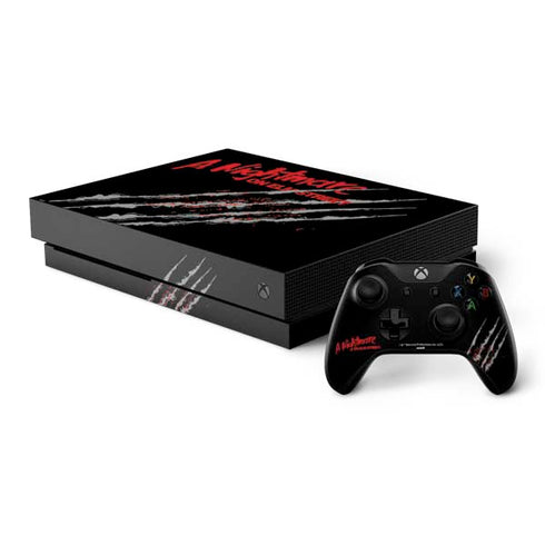 Nightmare on Elm Street Freddy Krueger Slash Xbox One X Bundle Skin