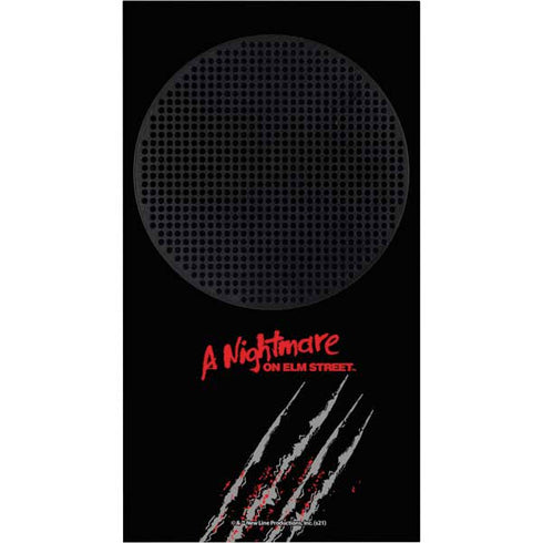 Nightmare on Elm Street Freddy Krueger Slash Xbox Series S Console Skin