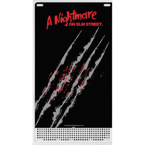 Nightmare on Elm Street Freddy Krueger Slash Xbox Series S Console Skin