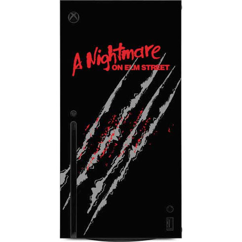 Nightmare on Elm Street Freddy Krueger Slash Xbox Series X Console Skin