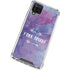 Free Spirit Galaxy A12 Clear Case