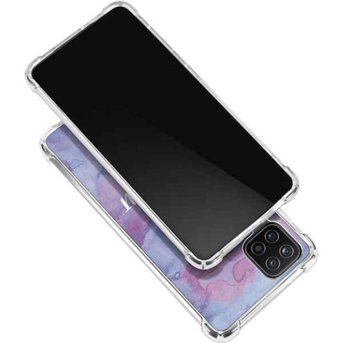 Free Spirit Galaxy A12 Clear Case