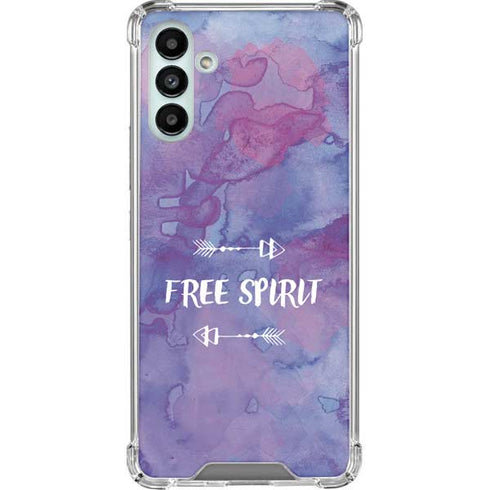 Free Spirit Galaxy A13 5G Clear Case