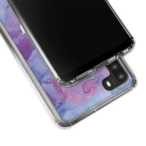 Free Spirit Galaxy A21 Clear Case