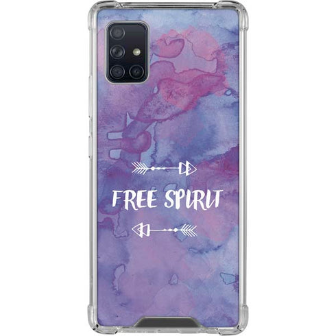 Free Spirit Galaxy A51 5G Clear Case