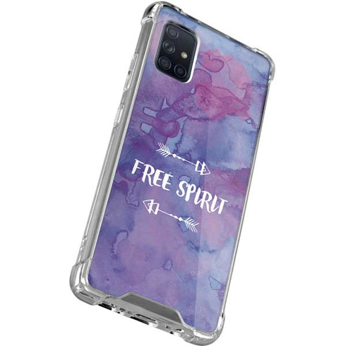Free Spirit Galaxy A51 5G Clear Case