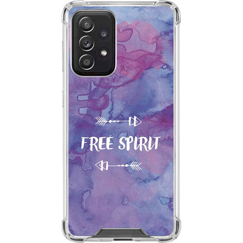 Free Spirit Galaxy A52 5G Clear Case