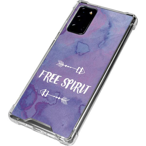 Free Spirit Galaxy Note20 5G Clear Case