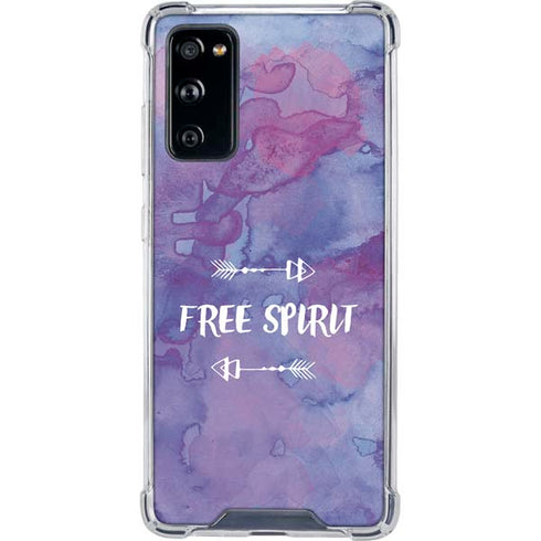 Free Spirit Galaxy S20 FE Clear Case