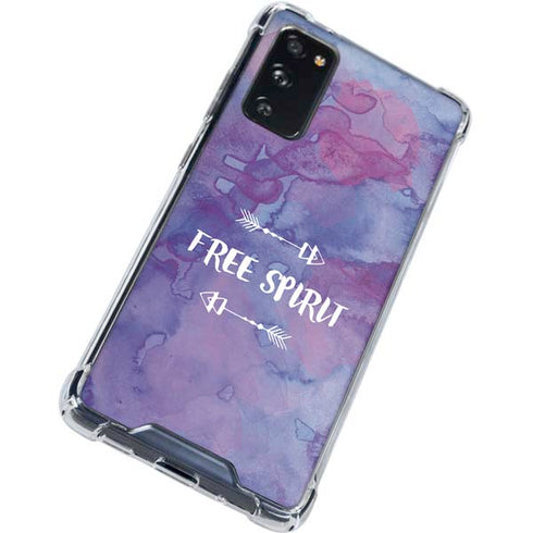 Free Spirit Galaxy S20 FE Clear Case