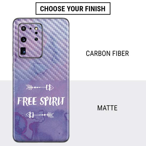 Free Spirit Galaxy S20 Ultra 5G Skin