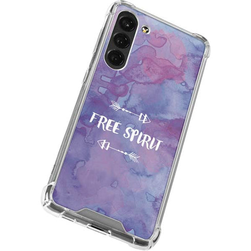Free Spirit Galaxy S23 Plus Clear Case