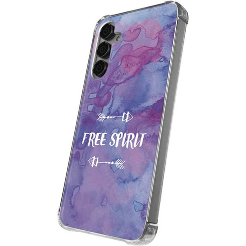 Free Spirit Galaxy S24 Plus Clear Case
