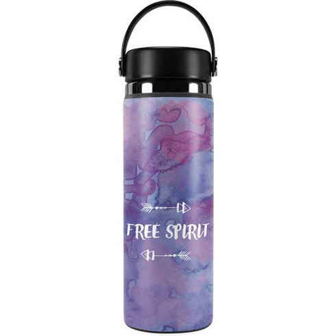 Free Spirit Hydro Flask 20oz Wide Mouth Skin