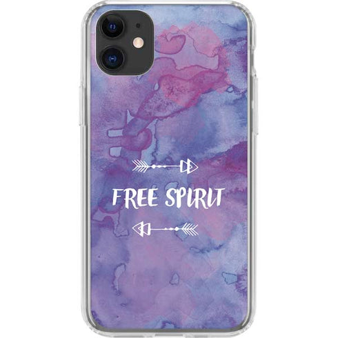 Free Spirit iPhone 11 Clear Case