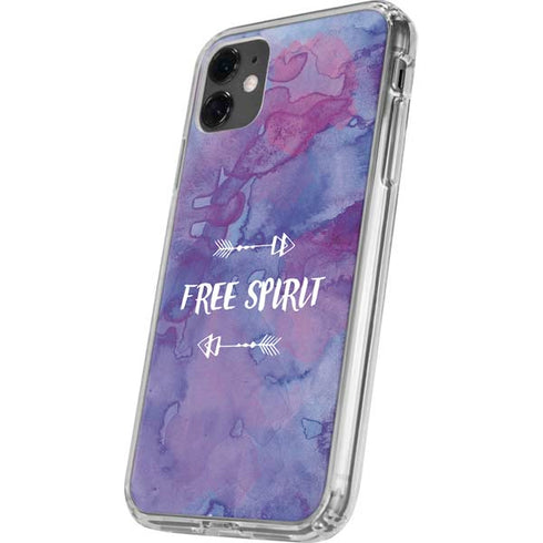 Free Spirit iPhone 11 Clear Case