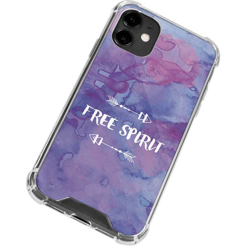 Free Spirit iPhone 12 Clear Case