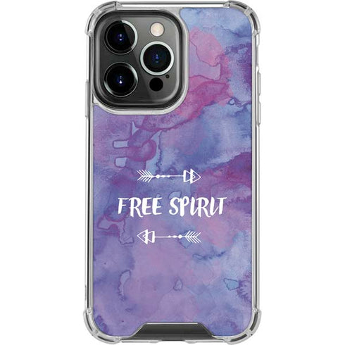 Free Spirit iPhone 13 Pro Clear Case