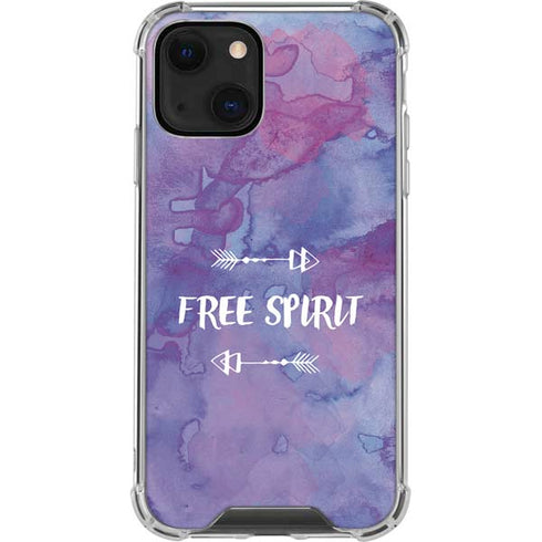 Free Spirit iPhone 14 Clear Case