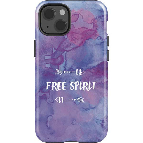 Free Spirit iPhone 15 Impact Case