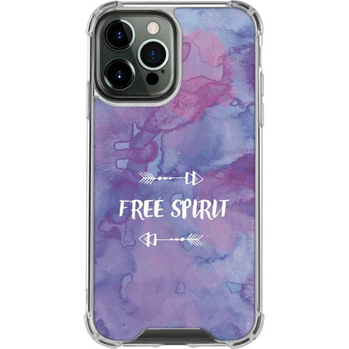 Free Spirit iPhone 15 Pro Max Clear Case