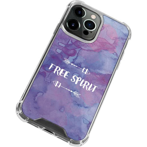Free Spirit iPhone 15 Pro Max Clear Case