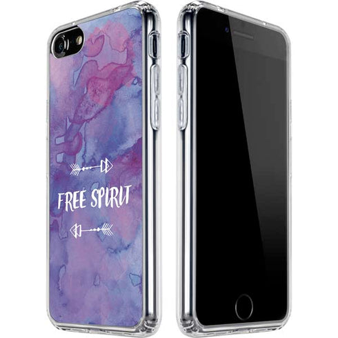 Free Spirit iPhone SE (2nd & 3rd Gen) Clear Case
