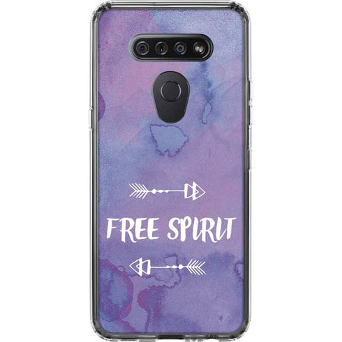 Free Spirit LG K51/Q51 Clear Case