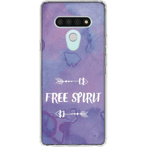 Free Spirit LG Stylo 6 Clear Case