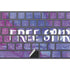 Free Spirit Magic Keyboard with Numeric Keypad Skin