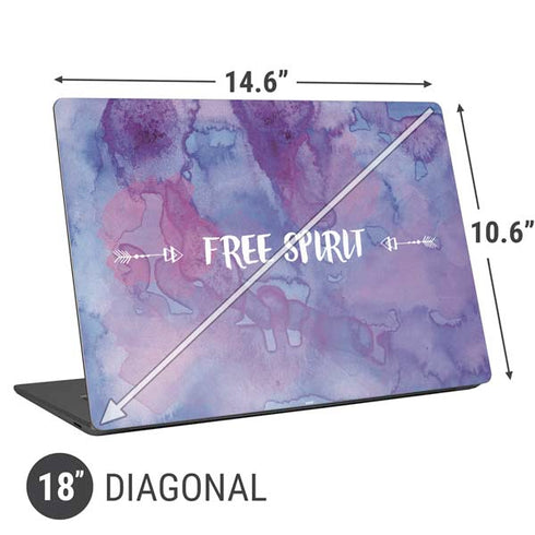 Free Spirit Universal Laptop 18in (14.6 x 10.6in) Skin