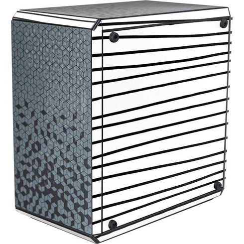 Freehand Stripes Cooler Master MasterBox Q300L Mini Tower Skin